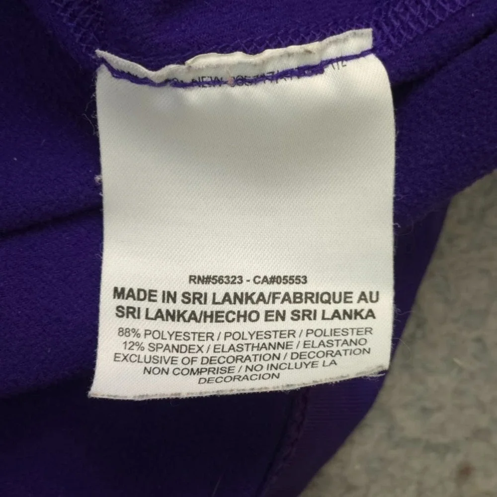 Nike Pro Hyperwarm Dri-FIT 1/2 Zip Pullover Purple Women's Small Top Running Gym